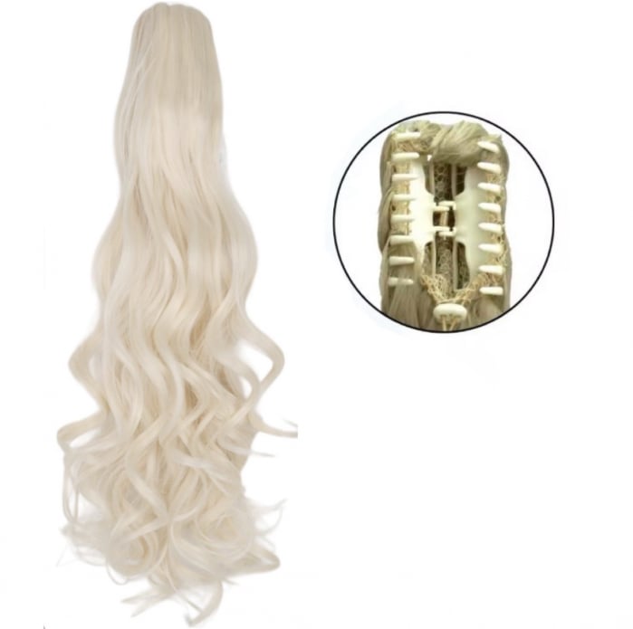 Coada C1304 Cu Cleste Blonda Gri Blond Platinat [2]