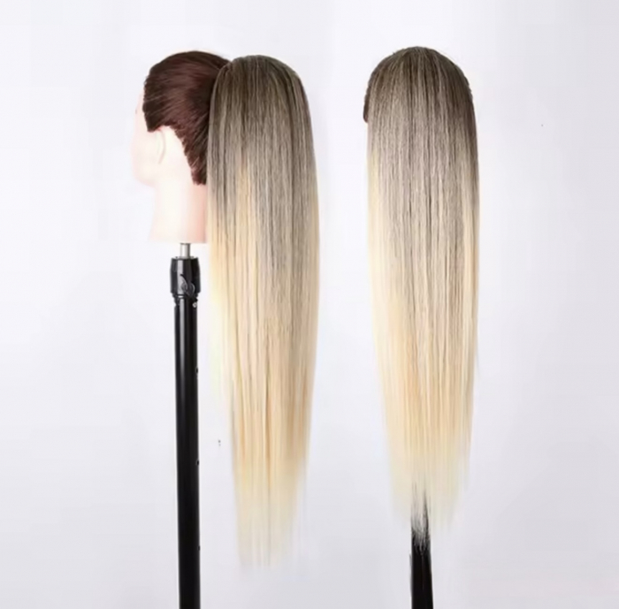 Coada C1601 Cu Clipsuri Si Siret Satena Varfuri Blonde Cu Volum [2]