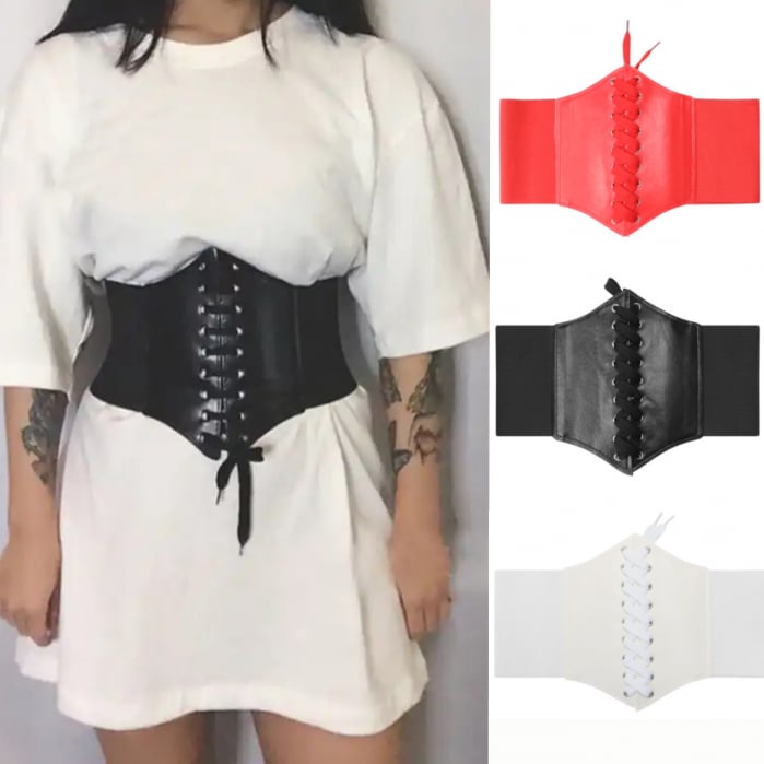 Corset C768 Curea Brau Modelator Cu Elastic [1]