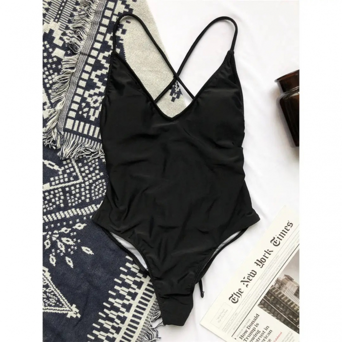 Costum de Baie C1108 Intreg Kara Black [5]