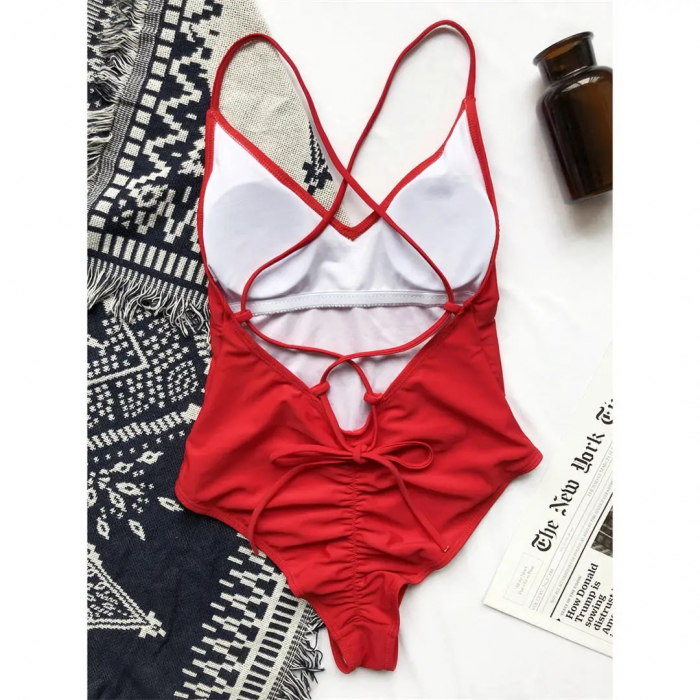Costum de Baie C1105 Intreg Kara Red [6]