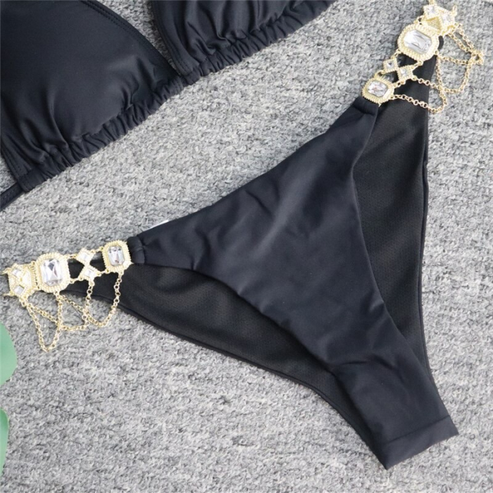 Costum de Baie C378 Luxury Cristale Black [4]