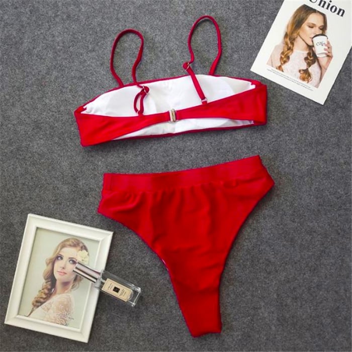 Costum de Baie C692 Peru Red [3]