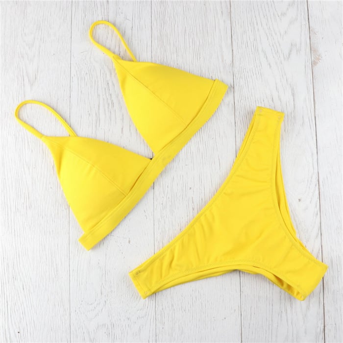 Costum de Baie C723 Yellow Lady [2]
