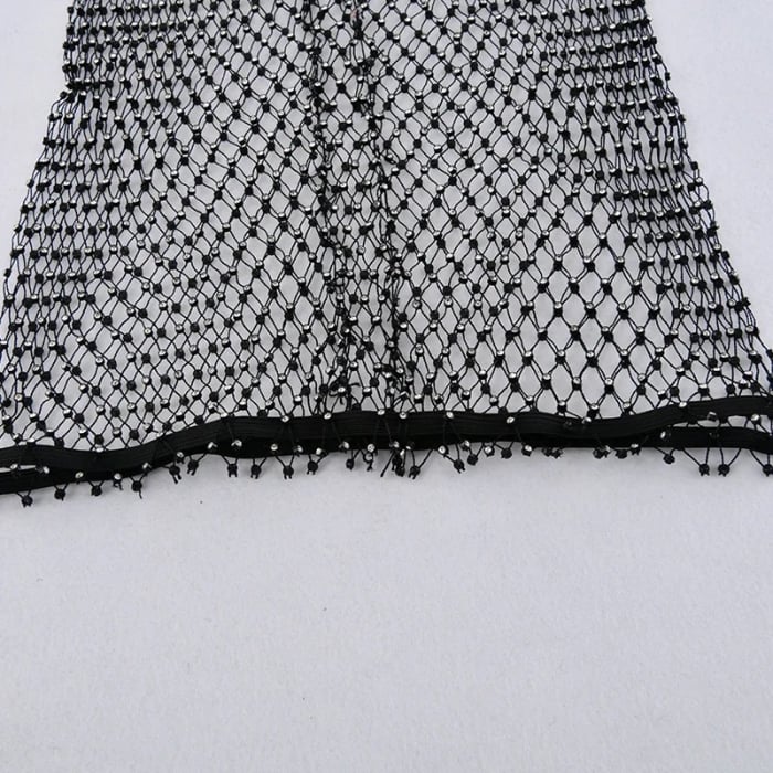 Pantaloni Cristale C648 Plasa Sexy Mesh [10]