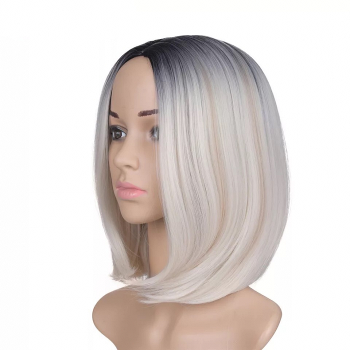 Peruca C221 Blonda Ombre Bob Cu Suvite [3]