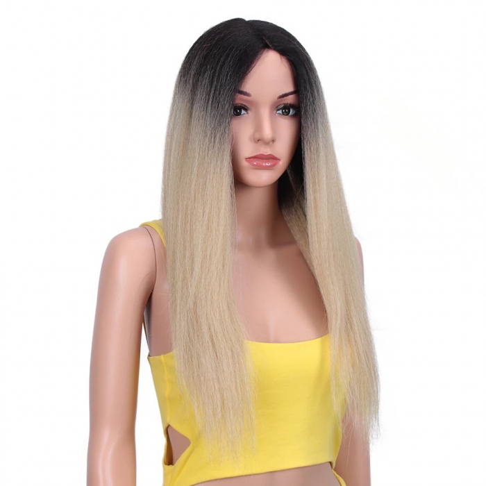 Peruca C39 Blonda Ombre cu Afro Volum [3]