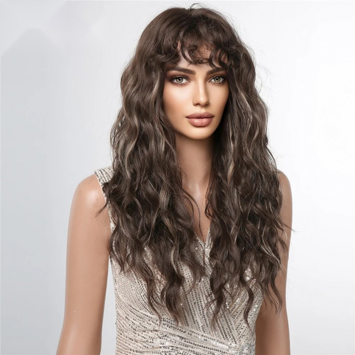 Peruca C262 Satena Cu Breton Si Suvite Blonde Par Cret Volum Afro [3]