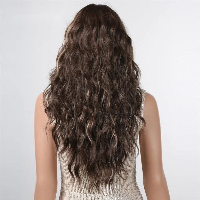 Peruca C262 Satena Cu Breton Si Suvite Blonde Par Cret Volum Afro [4]