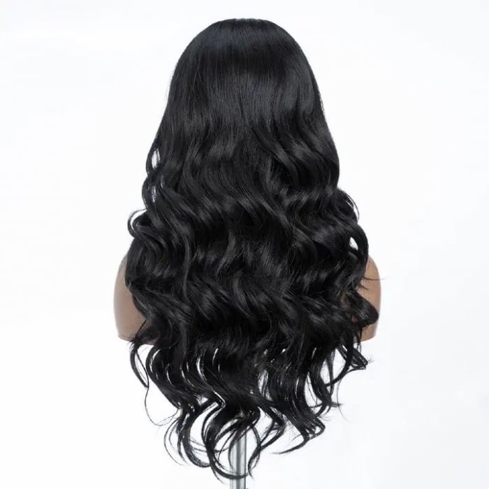 Peruca C1028 FRONT LACE Bruneta Ondulata Cu Volum [2]