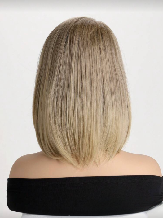 Peruca C1746 Blonda Cenusie Cu Volum Filata Stil Bob [6]