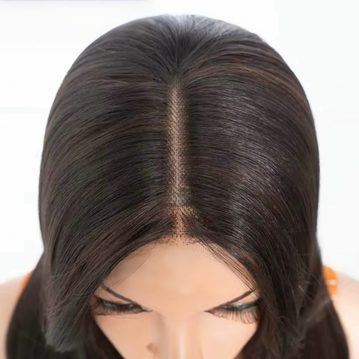 Peruca C1485 FRONT LACE Satena Cu Breton Lung Lateral [5]