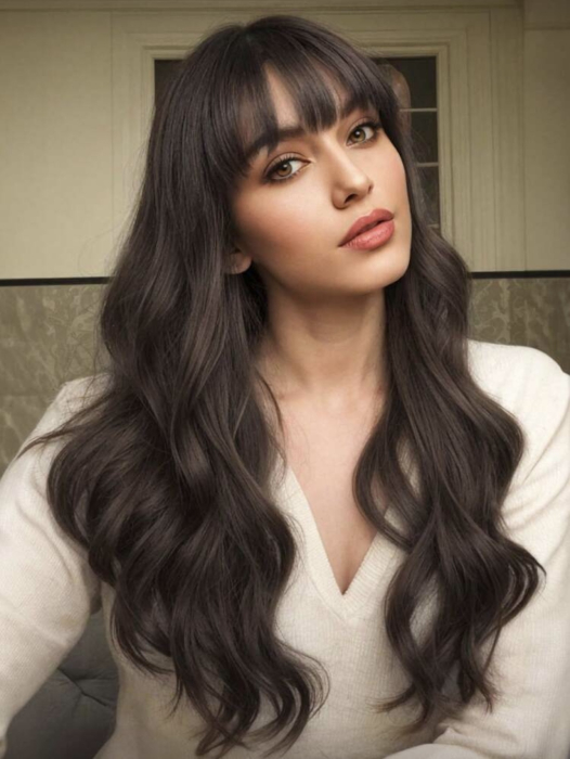 Peruca C1726 Satena Cu Breton Ondulata Bucle [2]