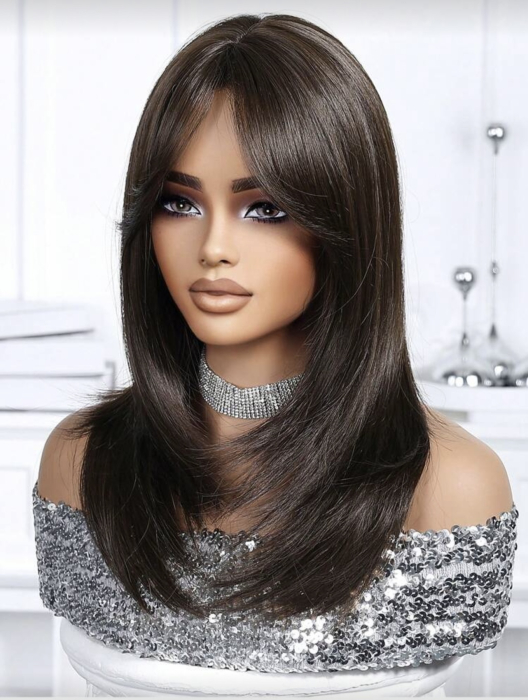 Peruca C1727 Satena Cu Breton Lung Maro Filata [3]