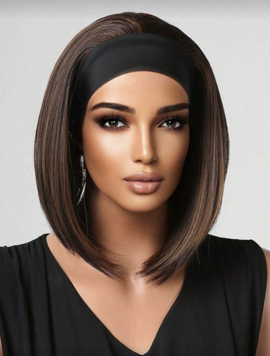 Peruca C1737 Satena Cu Suvite Blonde Bob CU BENTITA [4]