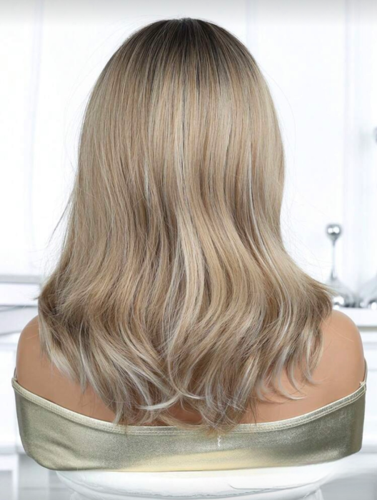 Peruca C1742 Blonda Cenusie Cu Breton Lung Si Suvite [6]