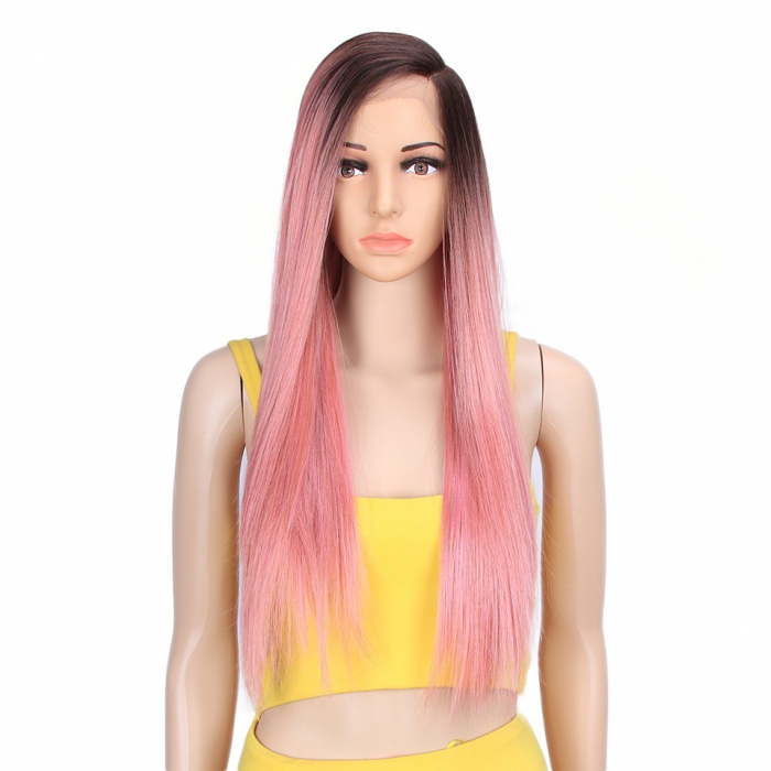 Peruca C282 FRONT LACE Roz Ombre Baza Satena [2]