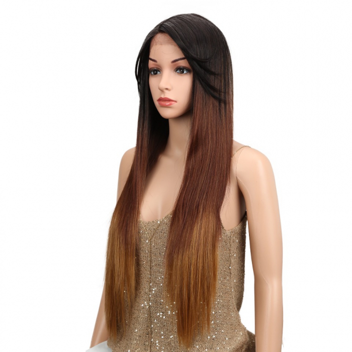 Peruca C100 FRONT LACE Satena cu Suvite Degrade [3]
