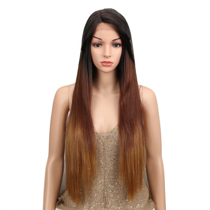 Peruca C100 FRONT LACE Satena cu Suvite Degrade [1]