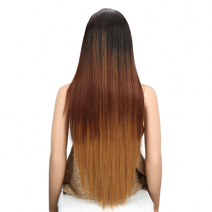 Peruca C100 FRONT LACE Satena cu Suvite Degrade [4]