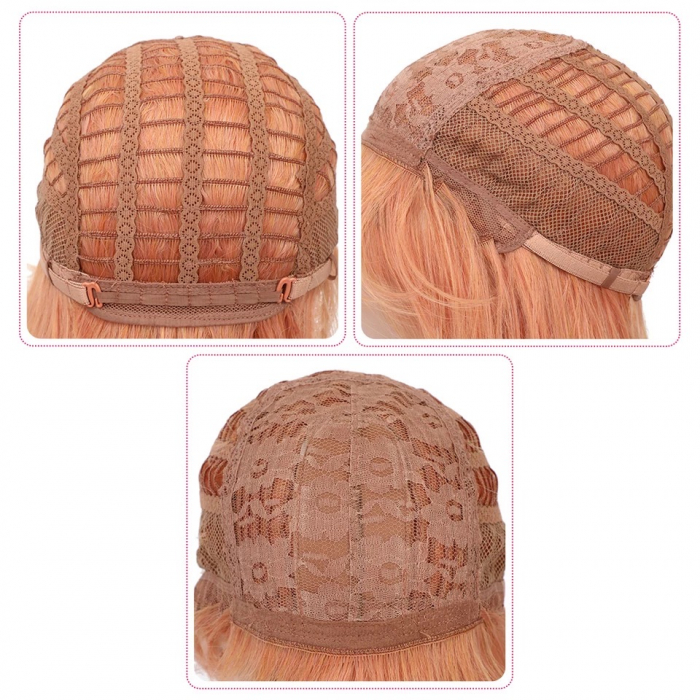 Peruca C181 Portocalie Orange Cu Breton [5]