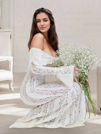 Rochie C1522 Maldives Lunga Cu Maneci Largi [1]