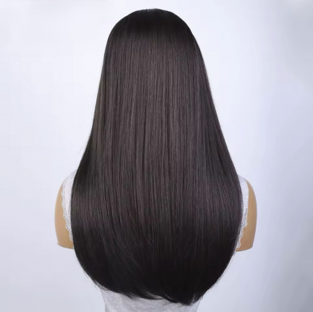 Peruca C1488 FRONT LACE Satena Cu Dantela la baza - saten inchis [4]