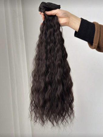 Set Extensii C1734 Cu Clips Satene Onduate Crete Pentru Volum [2]