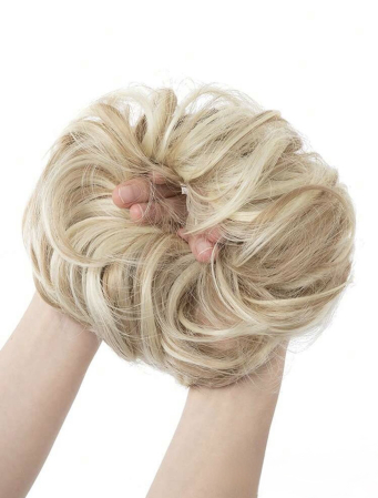 Coc C1774 Prindere Cu Elastic Par Ondulat Blond Cenusiu Cu Suvite Platinate [1]