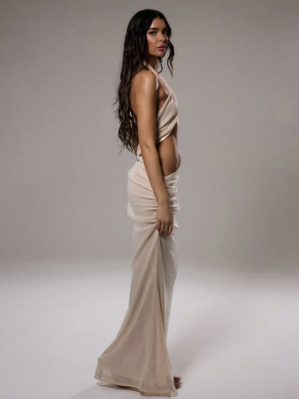 Rochie C1748 Mermaid Cu Paiete [3]