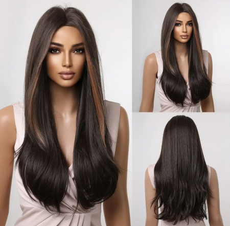 Peruca C957 Satena Cu Suvite Blonde Laterale [5]