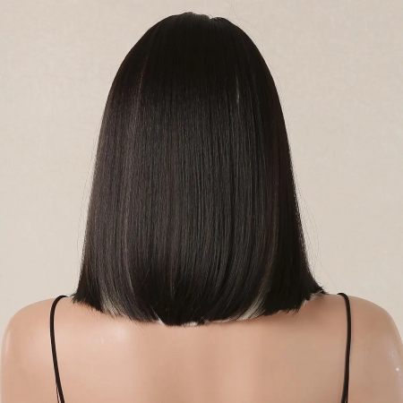 Peruca C1051 Bruneta Blonda Bob Cu Breton [3]