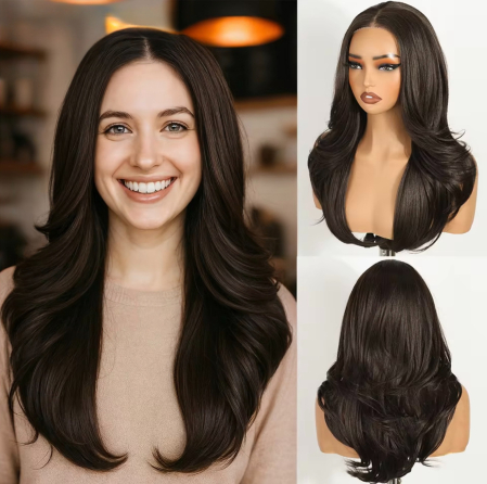 PERUCI - Peruca C1753 FRONT LACE Satena CARARE REVERSIBILA (dantela la baza)