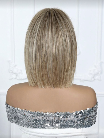 Peruca C1705 Satena Ombre Cu Varfuri Blonde Bob Lung [3]