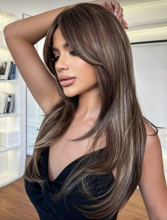 Peruca C1710 Satena Cu Breton Lung Si Suvite Blonde Filata [3]