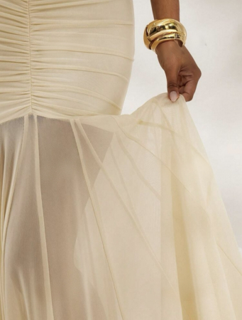 Rochie C1535 Sirenne Mulata Lunga Plasa [7]