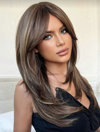 Peruca C1710 Satena Cu Breton Lung Si Suvite Blonde Filata [5]