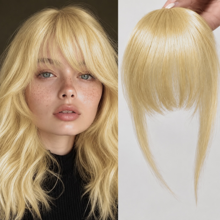 BRETOANE CU CLIPS - Breton C1281 PAR NATURAL Cu Clips Blond Deschis