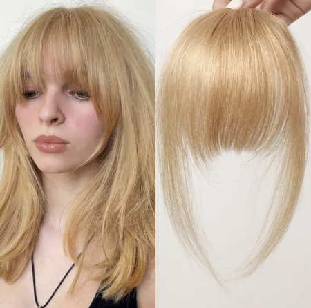 BRETOANE CU CLIPS - Breton C1283 PAR NATURAL Cu Clips Blond Mediu
