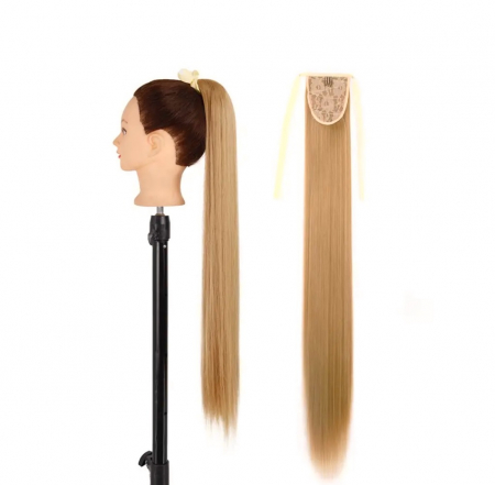 Coada C1262 Cu Panglica Blonda (blond inchis) - 85 cm [1]