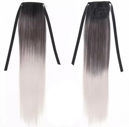 Coada C1254 Cu Panglica Brunet Blond Ombre [1]