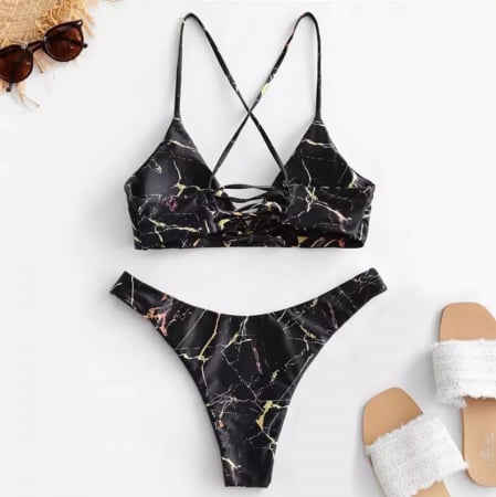 Costum de Baie C656 Abstracty [1]