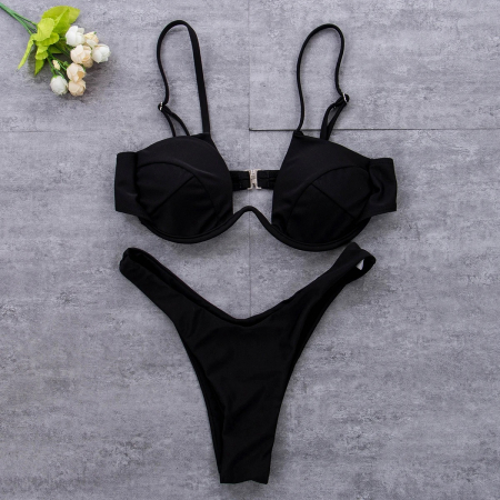 Costum de Baie C1118 Balconette Black [2]