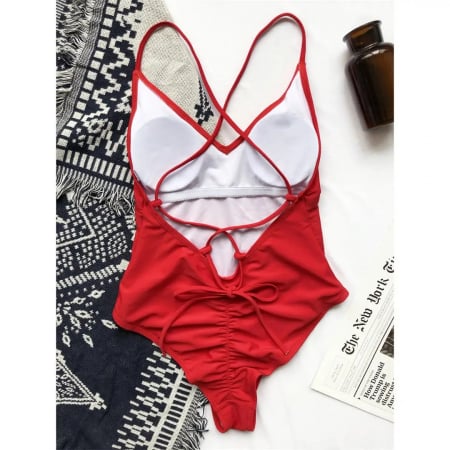 Costum de Baie C1105 Intreg Kara Red [5]