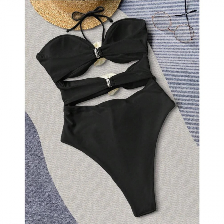 Costum de Baie C1146 Intreg Bellaga Negru [1]