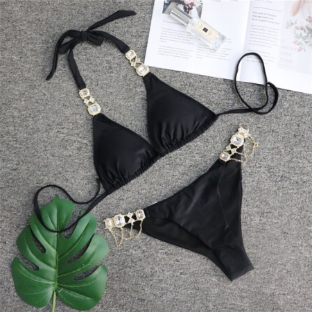 Costum de Baie C378 Luxury Cristale Black [1]