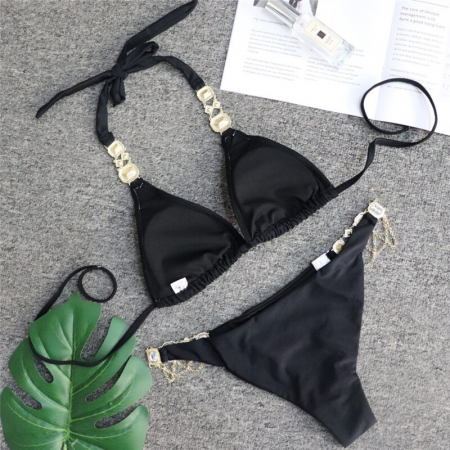 Costum de Baie C378 Luxury Cristale Black [2]