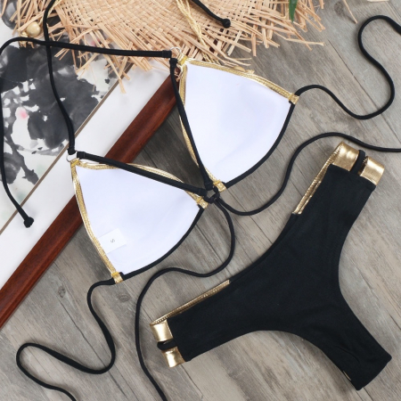 Costum de Baie C367 Negru Lace [2]