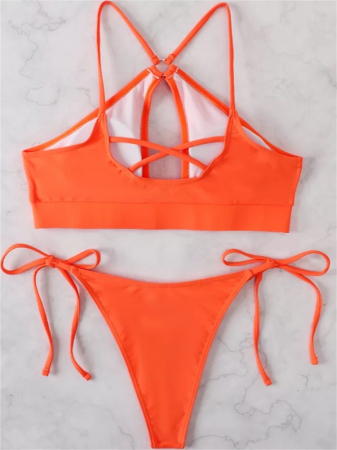 Costum de Baie C382 Orange Time [3]