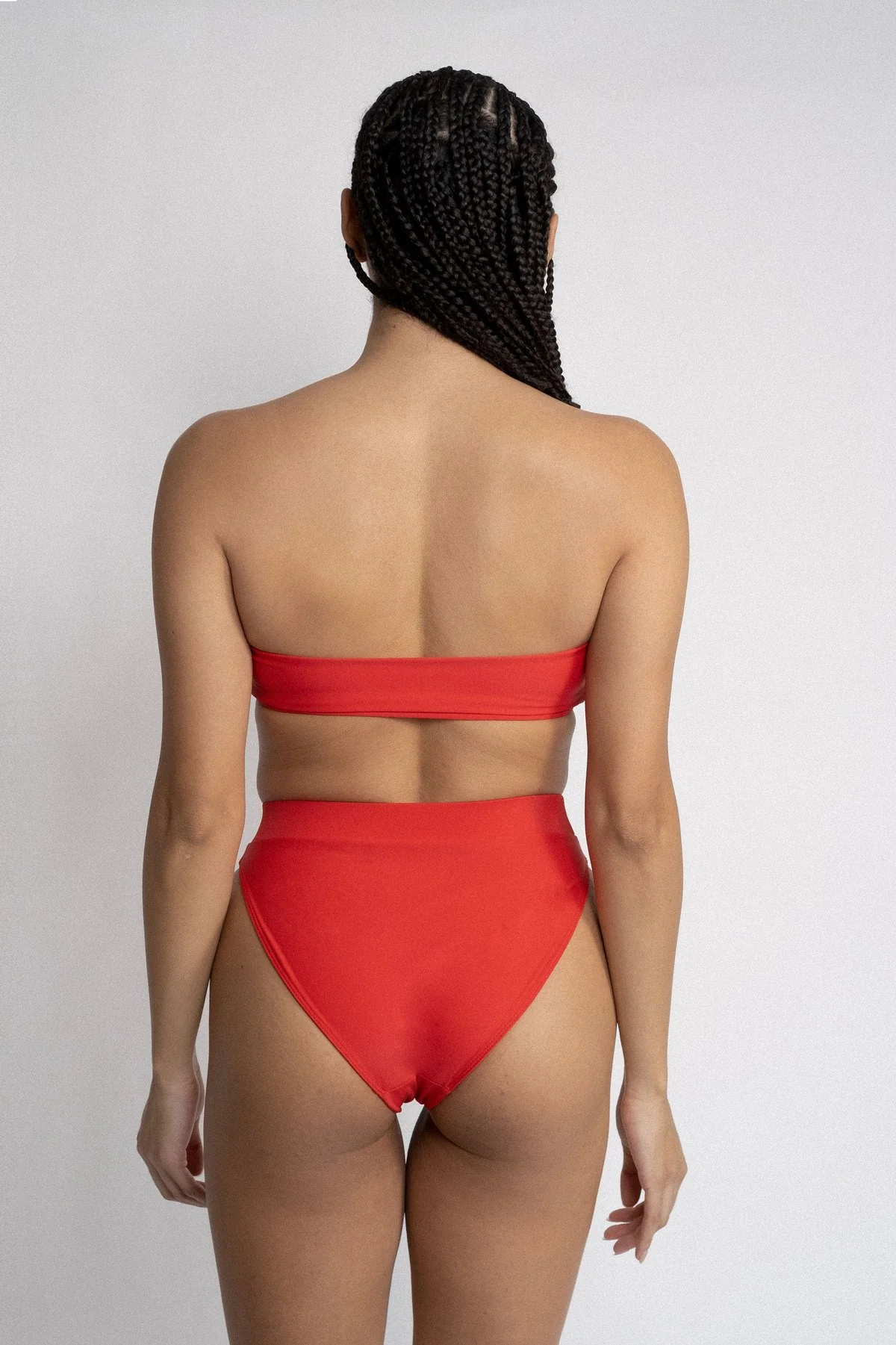 Costum de Baie C708 Red Slim Waist [1]
